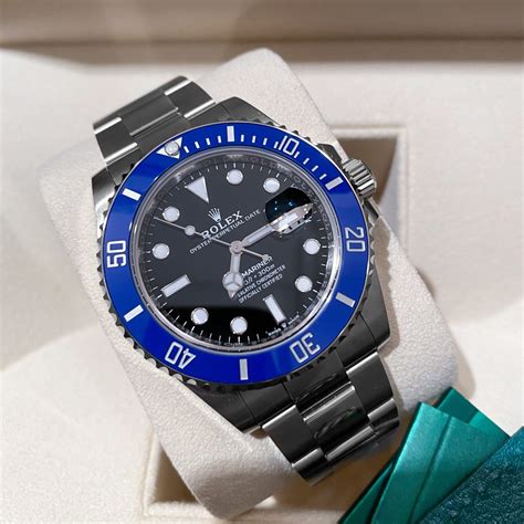 rolex white gold submariner 2021|rolex submariner 2021 retail price.